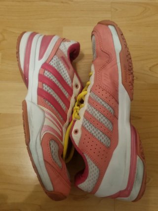 Zapatillas Adidas Mujer Rosa y Blanco de pádel