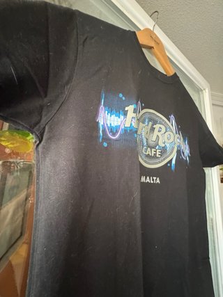Camiseta Hard Rock Cafe Malta Negra