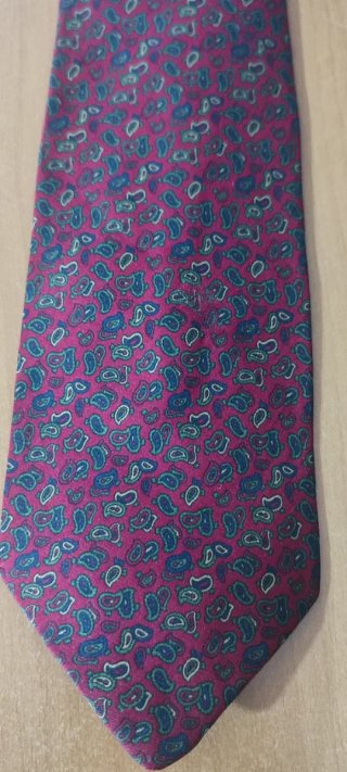 Cravatta Seta Made in Italy Fantasia Paisley