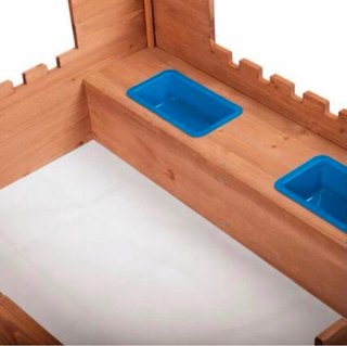 Playtive  Cajón de Arena Castillo de Madera