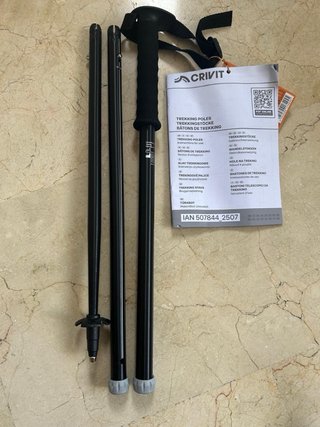 Bastones de trekking Crivit plegables