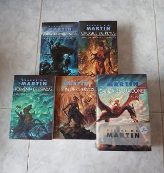 Pack Libros Juego de Tronos