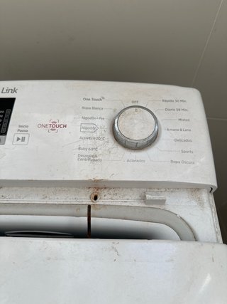 Lavadora Blanca Carga Superior