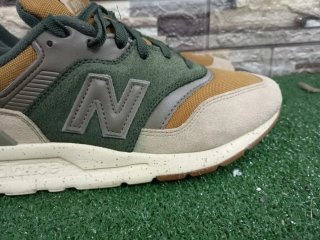 New Balance Sneakers Beige/Verde Uomo