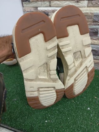 New Balance Sneakers Beige/Verde Uomo