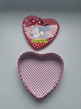 Caja Corazón Minnie Mouse Disney