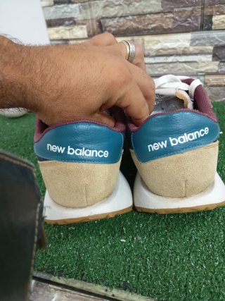 New Balance Scarpe Uomo Marrone/Blu