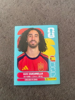 Cromo Marc Cucurella Mundial 2026