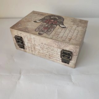 Caja decorativa Hamsa
