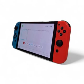 CONSOLA NINTENDO SWITCH OLED + SCATOLA + ACCESSORI
