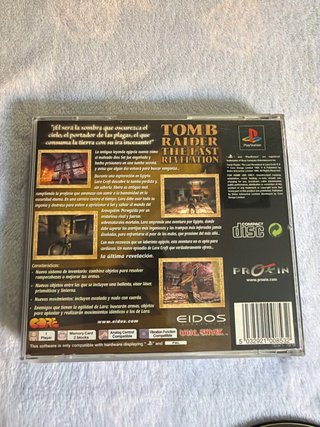 Tomb Raider: The Last Revelation PS1 Pal Esp