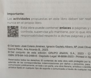 Matemáticas B. 4o de ESO, ISBN 978-84-143-2499-8