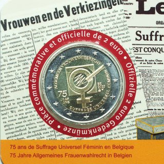 Moneda Coincard 2 € Bélgica 2023 Conmemorativos