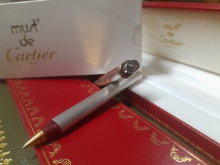 Le Must de Cartier Santos Trinity Penna