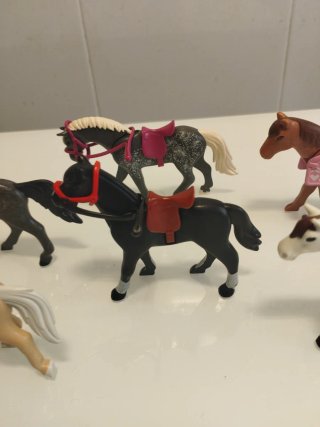 Playmobil Caballos con Accesorios