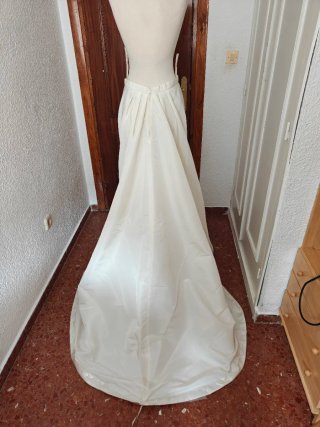 Conjunto Novia Vintage Satén Dos Piezas