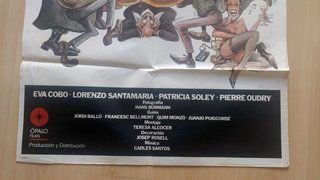 Cartel cine Pan de Ángel + 4 Fotocrómos