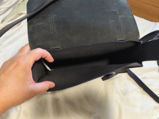 Bolso Dr. Martens Negro Piel