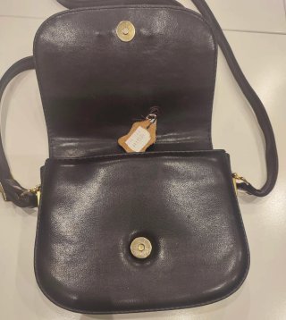 Bolso Piel Vintage Italiano Multicolor