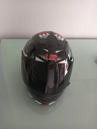 Casco Moto LS2 Talla XS Negro