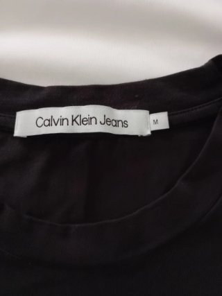 Camiseta Calvin Klein Jeans CK Logo Negra Talla M