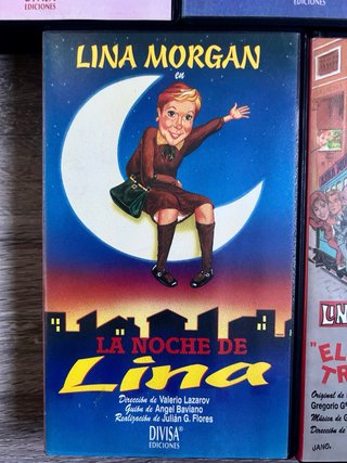 Lote 5 Cintas VHS Lina Morgan - Teatro La Latina