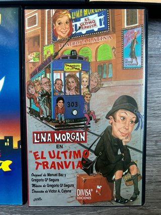 Lote 5 Cintas VHS Lina Morgan - Teatro La Latina