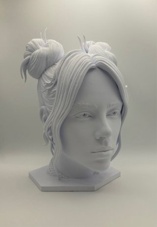Busto Billie Eilish 25cm