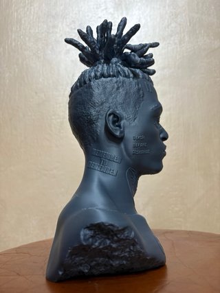 Busto 3D XXXTentacion Grigio 25cm