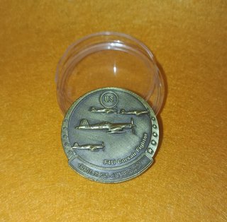Moneda Conmemorativa Guerra Corea F4U Corsair