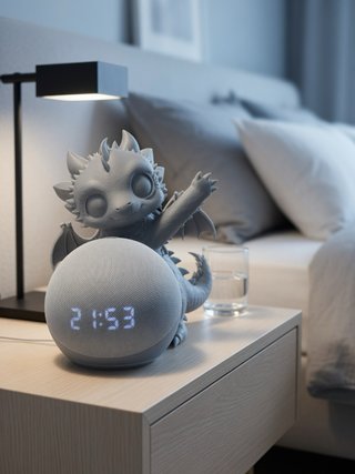 Soporte Dragón para Alexa Echo Dot