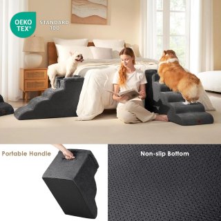 Escalera para perros EHEYCIGA 5 peldaños