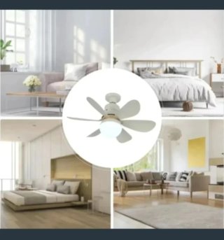 Ventilador Techo Luz LED 40W 52CM