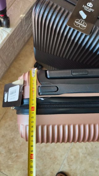 Maletas nuevas 10kg morado y amarillo