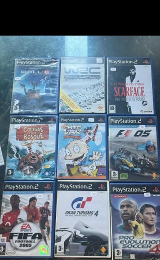 Lote 7 Juegos PlayStation 2 PS2