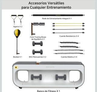 Accesorios Banco Fitness King Smith