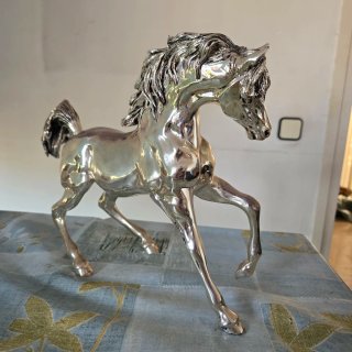 Figura Caballo ARDE Italia Plata Laminada