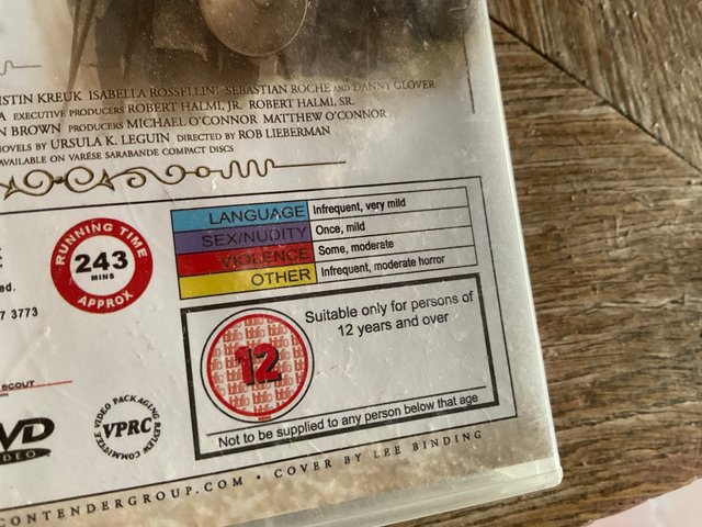 Monty Python's Life of Brian & Earthsea DVD