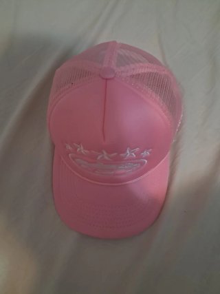 Gorra Corteiz Rosa Trucker Mesh