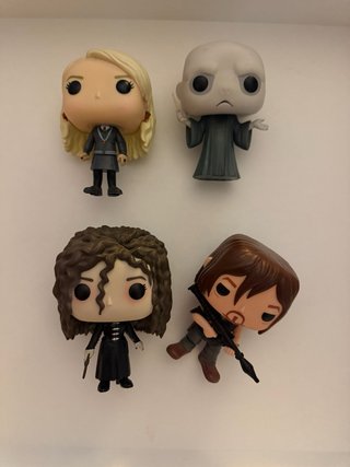 Funko Pop Harry Potter y Daryl Dixon