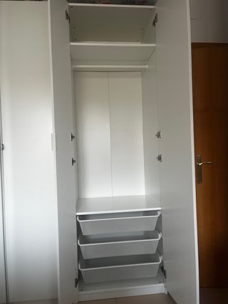 Armario Esquinero PAX Ikea Blanco