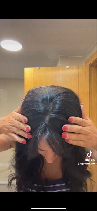 Peluca cabello humano rubio