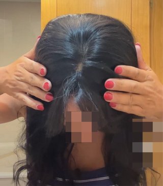 Peluca cabello humano rubio