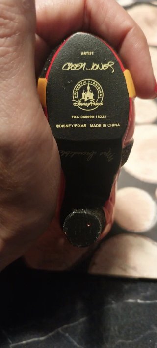 Zapato los increíbles Adorno Disney