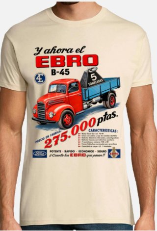 Camiseta Ebro B-45 Vintage