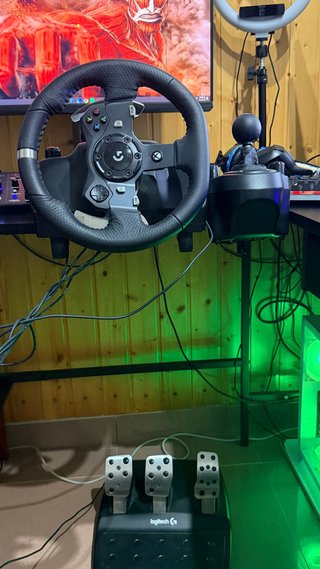 Volante Logitech G920 con Pedales y Palanca