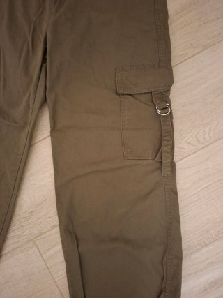 Pantaloni cargo Terranova donna verdi