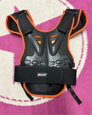 Conjunto Motocross Naranja/Negro talla juvenil XL