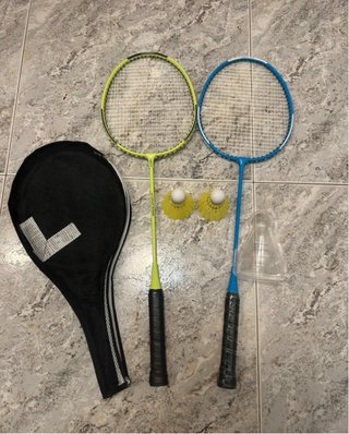 Raquetas y volantes de bádminton