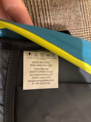 Mochila ANDE profesional práctica